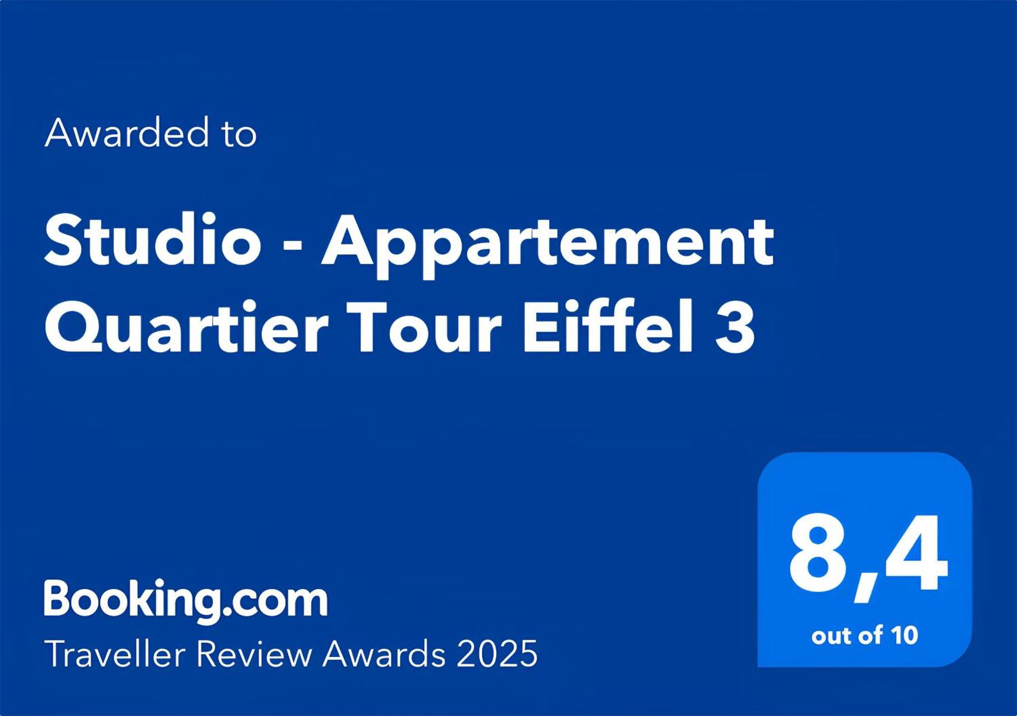 Studio - Appartement Quartier Tour Eiffel 3 Free Netflix Париж Екстериор снимка